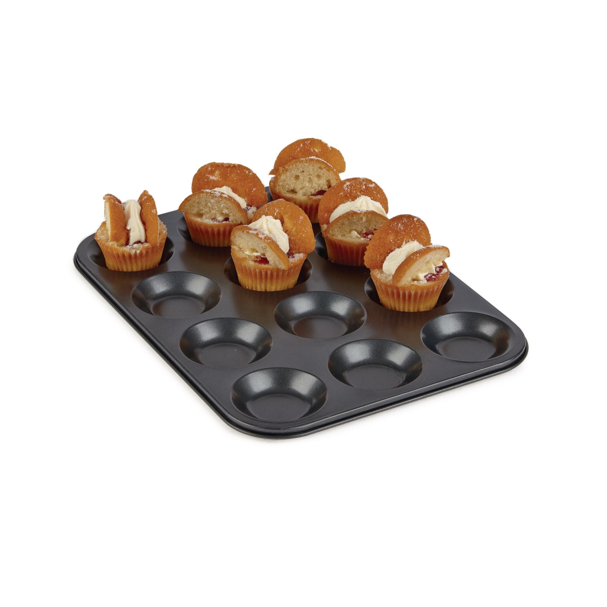 Non-Stick Bun/Muffin Tins - 314 x 238 x 15mm
